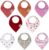 Parker Baby Bandana Drool Bibs 8 Pack Baby Bibs for Boys, Girls, Unisex – Soft & Stylish Teething Bibs for Babies – Rose