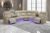 A Ainehome Power Reclining Sectional Sofa Set with LED, Living Room Furniture Sets, Power Recliner Sectional Sofa Couch with 2 Recliner, Leather Couches with USB Port&Storage for Living Room
