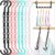 Closet Organizers and Storage, Magic Space Saving Hanger for 40 Heavy Clothes, Smart 360° Swivel Hook Cascading Hangers, Closet Organization Clothes Hangers, College Dorm Room Essentials for Girls