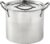IMUSA Stainless Steel Stock Pot with Lid, 20 Quart, Silver | Mirror-Polished Finish, Riveted Side Handles, Retains Heat and Moisture, Ideal for Broths, Soups, Stews, And More