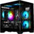 Gaming Desktop PC – Ryzen 5 4500, GeForce RTX 3050, 16GB DDR4 RAM, 512GB NVMe SSD, WiFi 6 – Desktop for Gaming, Streaming, School, Home Office & Everyday Use