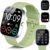 Smart Watch for Men Women, 1.91″HD Screen Smartwatch (Answer/Make Call), 2026 Fitness Tracker Heart Rate/Activity/Sleep Monitor, IP68 Waterproof,110+ Sport Modes,Step Counter for Android IOS Green