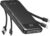 charmast 10000mAh Portable Charger,Built-in 4 Cables,6 Outputs/3 Inputs,3A Fast Charging,Compatible with iPhone,iPad,Samsung,Pixel,LG
