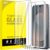 JETech Screen Protector for Samsung Galaxy S25 FE, 9H Tempered Glass Film with Easy Installation Tool, Fingerprint ID Compatible, HD Clear, 3-Pack