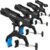 PLUSINNO 1/2/4 Pack Fishing Rod Holders for Boat, Fishing Rod Holder with Enlarge Clamp, Innovative Dual-V Shaped Design, Fit Round/Square Tube Boat Fishing, Fishing Gear, Fishing Gifts for Men