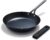 OXO Obsidian 12″ Carbon Steel Frying Pan, Pre-Seasoned Skillet, Builds Natural Nonstick with Use, Induction Ready, Oven Safe, Removable Silicone Handle