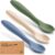 KeaBabies Silicone Baby Spoons Self Feeding 6-12 months, 3-Pack (Slate) | Large Scoop, Baby Led Weaning Utensils, First Food Training Spoon, Toddler, Kids Eating Essential, Dishwasher-safe, BPA-Free