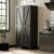 Bevivog 71″ Kitchen Pantry Cabinet, Metal Storage Cabinet with 2 Doors and 4 Adjustable Shelves, Farmhouse Black Metal Pantry Cabinets Storage for Kitchen, Home Office,Garage, Laundry Room