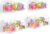 Lysam Bath Toy Storage 4 Packs, Large Bath Toy Holder with 3 Compartment, Quick Dry Bathtub Toy Organizer, Bath Tub Toy Net, Shower Toy Basket & Bin, Bathroom Accessories for Baby,Toddler,Kids（Clear）