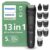 Philips Norelco All-in-One 3000 Series 13 in 1 Trimmer, Beard Styler & Men’s Hair Clipper, 9 Length Settings & Self-Sharpening Skin-Friendly Blades, MG3919/50