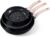 CAROTE Non Stick Frying Pan Skillet Set, Omelet Pan, Healthy Non Toxic Granite Chef Pan, Induction Compatible Egg Frying Pan with Heat-Resistant Handle, PFOA-Free,Black, 8″+10″+12″