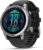 Garmin fēnix® E – 47 mm, AMOLED, Premium Multisport GPS Smartwatch, Long-Lasting Battery Life, Stainless Steel with Black Band