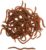 1.6in/3.3/3.9in Fishing Soft Lure Trout Worm Earthworm Bait Lifelike Fake Bloodworm Grub Worm Soft Fishing Lure Baits
