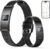 Smart Bracelet, Subscription-Free 24/7 Health Tracking, Heart Rate, SpO2, HRV & Sleep Tracker with IPX8 Waterproof, Wearable Activity & Fitness Tracker, 7-Day Battery, 2 Bands