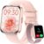Smart Watches for Women, 1.8″ Touch Screen Fitness Tracker for Android & iPhone, Answer/Make Calls, Alexa Built-in, Heart Rate/Sleep/SpO2 Monitor Smartwatch, IP68 Waterproof 101+ Sport Modes, 2 Bands