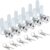 Uenhoy 6 Pack Cam Locks Keyed Alike, 1″ (25mm) Cam Lock Set for Drawers Mailbox Tool Box RV, File Cabinet Locks with Keys