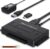 SATA IDE to USB Adapter for 2.5″ 3.5″ HDD SSD, 5Gbps Hard Drive Reader | Universal External Ultra Recovery Conveter Cable for Hard Drive Disk Data Transfer with 12V Power Supply Support UASP, 6TB