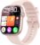 Smart Watch for Women Men, Fitness and Sleep Trackers with 1.83″ HD Touchscreen, Bluetooth Calling Smartwatch for Android/iOS, IP67 Waterproof Multi-Sport Modes Pedometer, Rose Pink