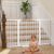 Cumbor 30-54″ Extra Wide Baby Gate for Stairs, Dual Lock & Self-Closing Dog Gate Indoor, Easy Install Pet Gate for Doorways, Hallways & Kitchen, Easy Walk Thru Safety Proofing for Babies & Pets, White