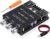ZK-1002T RPO 2.0 Channel Bluetooth 5.0 Amplifier Board 200W HiFi Subwoofer Audio AMP with Treble and Bass, BT USB and AUX Inputs, DC 12-24V 2.0 Channel Stereo AMP Module for DIY Speakers