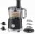 OLIXIS Food Processor 10.5 Cups, 600W Powerful Food processors with 5 Blades, Dishwasher Safe Meat Grinder for Slicing, Shredding, Chopping, Kneading, for Meat, Vegetables, Fruit, Dough