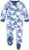 Burt’s Bees Baby Boys’ Organic Cotton, Sleep and Play Footed Pajamas | Easy zip front PJs feature a 2-way zipper to ensure newborns have a restful nights sleep