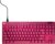 Logitech G PRO X TKL Rapid (Tenkeyless) Wired Gaming Keyboard: Magnetic Analog Switches with Rapid Trigger, Lightsync RGB, Detachable USB-C Cable, Volume Roller & Media Buttons – Magenta