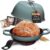 Enameled Cast Iron Dutch Oven for Sourdough Bread Baking | 6 Quart Round Pot with Lid | 10 Inch Ceramic Enamel Thick Coated Cookware with Non Stick Silicone Baking Mat for Cooking | 6 Qt | Sea Salt