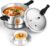 WantJoin 8Qt Aluminum Pressure Cooker w/Release Valve & Multiple Protective Devices,Pressure Canner Compatible with Gas & Induction Cooker,Canner Rack Included