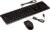 Amazon Basics Wired USB Keyboard and Mouse Combo, Full-Sized Keyboard with QWERTY Layout, Optical Tracking Mouse, Black