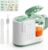 Momcozy AutoMeal Baby Food Maker – One-Step Auto Steam & Blend Food Processor, 15oz Large Cup & 6-Blade Design, Self-Cleaning, Auto 3-Stage Texture Settings for Effortless Homemade Baby Puree | 6 – Blade, Auto Shut Off, Dishwasher Safe, Removable Parts, Safety Lock