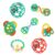 Bright Starts Soothers & Shakers 7pc Gift Set – BPA-Free Baby Rattles, Teethers and Stroller Toys, Unisex, Newborn+