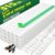 AZEN Cord Hider Kit, 315in Cord Covers for Wires on Wall, Paintable Wire Covers for Cords on Wall, Wire Hiders, Self-Adhesive Cable Hider Cord Organizer, 20X L14.5X W0.96x H0.57in