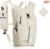 Small Hiking Backpack 10L- Lightweight Packable Foldable Backpack for Travel Camping Outdoor Commute, Compact Rucksack for Women Men(Beige)
