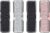 Phone Strap, CISID 4 Pcs Phone Finger Holder Back of Phone Grip with Stand Suitable for iPhone Samsung and Most Smartphones(Black Black Silver Rose Gold 4PCS)