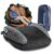 Hiccapop UberBoost Inflatable Booster Car Seat | Blow up Narrow Backless Booster Car Seat for Travel | Portable Booster Seat for Toddlers, Kids, Child | Black/Gray