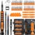 JOREST 59Pcs Small Precision Screwdriver Set with Torx T5, T6, T8, Mini Repair Tool Kit for Macbook, Computer, Laptop, iPhone, PS4 PS5, Xbox, Switch, Eyeglasses, Watch, PC, Ring Doorbell, Electronic
