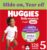 Huggies Size 5 Baby Diapers, Little Movers HuggFit 360° Baby Diapers with 360° Waistband, Size 5 (27+ lbs), 128 Count (2 Packs of 64), Packaging May Vary