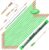 FTIHTRY 22FT Fiberglass Running Electrical Wire Cable Glow Rods Wire Pulling, Fish Rods Electrical Kit with 8 Different Attachments and Fish Tape Wire Puller Kit