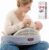 Momcozy Innovative Safety Guard Nursing Pillow – Firm & Springy Memory Foam – Stable, Ergonomic Support & Comfort – Wider Breastfeeding Cushion, Adjustable, Removable Cover, Baby Safety Certified