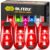 4 Pack LED Safety Light, Clip on Reflective Gear Lights for Walking at Night, Running, Jogging, High Visibility Strobe Light Accessories for Runners, Kids, Hiking, Kayak, Cycling, Camping, Boat