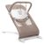 Baby Delight Alpine Deluxe Portable Baby Bouncer | Infant | 0-6 Months | 100% GOTS Certified Organic Cotton Fabric | Organic Mocha