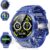 Smart Watches for Men (Answer/Make Call), 1.53″ HD Military Smartwatch, 50+ Days Extra-Long Battery Life Fitness Tracker, Flashlight/110+Sports/Heart Rate/Sleep Monitor/IP68 Waterproof Android iOS