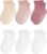 Baby Ruffle Socks – Toddler Girls Non-Slip Socks with Grips – Indoor Soft Cotton Frilly Ankle Sock