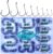 Circle Hooks Fishing Hooks 2X Strong 170PCS/Box|220PCS/Box Octopus Catfish Fish Bulk Fishing Hooks Set Saltwater Freshwater Gear Equipment#1 1/0 2/0 3/0 4/0 5/0 6/0 8/0 10/0