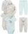 Simple Joys by Carter’s Baby 6-piece Bodysuits (Short and Long Sleeve) and Pants Set