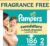 Pampers Swaddlers Diapers, Size 2 (10-22 lbs), 186 Count, Fragrance Free, Hypoallergenic, Absorbent, Pediatrician Recommended, Skin Safe