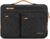 MOSISO 360 Protective Laptop Case 13.3 inch, 13-14 inch Laptop Sleeve Compatible with MacBook Air 13.6/Pro 13/Pro 14,HP Dell ASUS Lenovo,Side Open Carrying Computer Bag with 5 Front Pockets&Belt,Black
