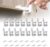 Inaya 16-Pack Cabinet Locks (Standard Length), Child Safety Latches – Baby Proofing Cabinets and Drawer Locks – 3M Adhesive – No Drilling & No Tools Required – Child Proof Your Home