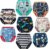 MooMoo Baby 8 Packs Potty Training Pants Cotton Absorbent Training Underwear for Toddler Boy and Girls 2T-9T